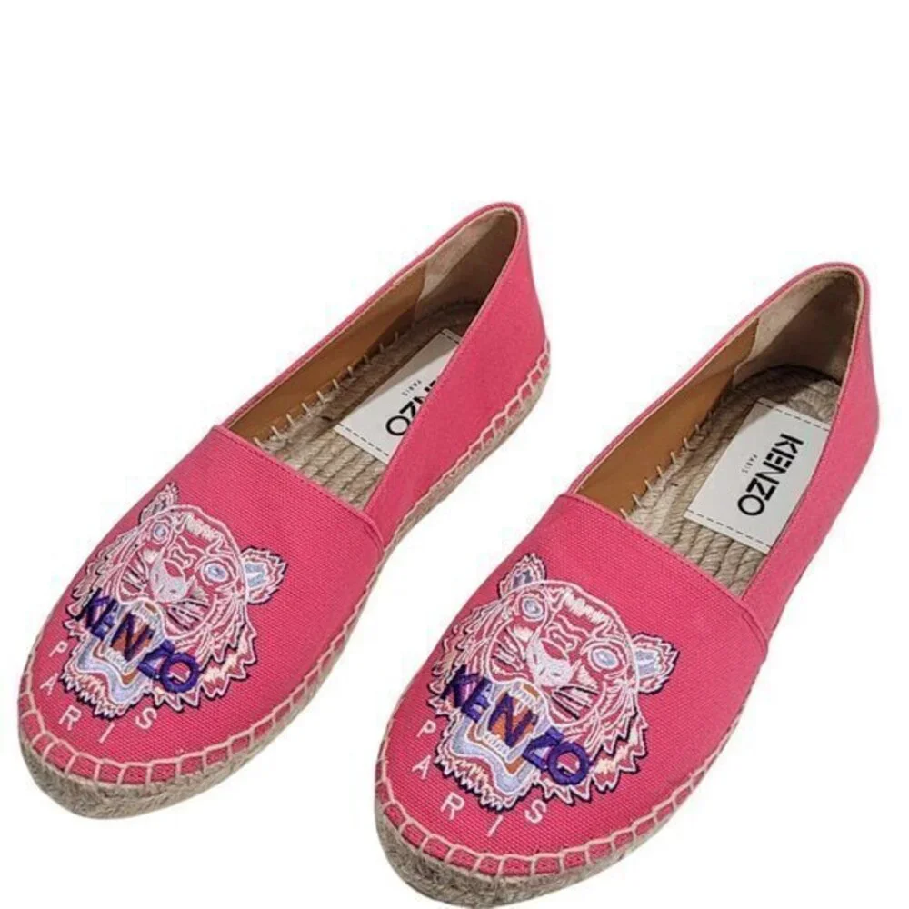 Kenzo Espadrilles Pink Tiger 35